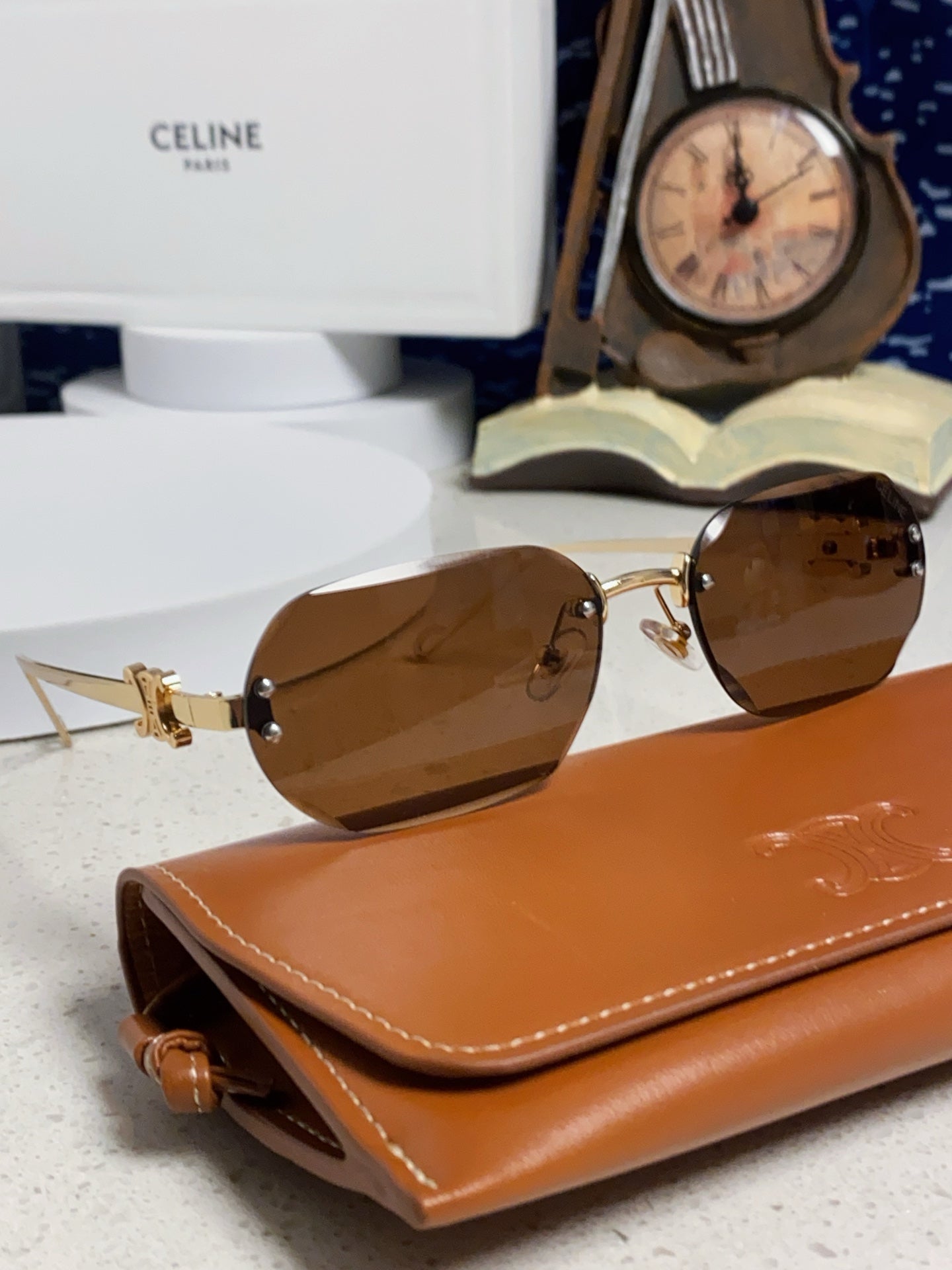 Celine Fashion Brown Lens Sunglasses for Men & Women - 398824 - detail image 10