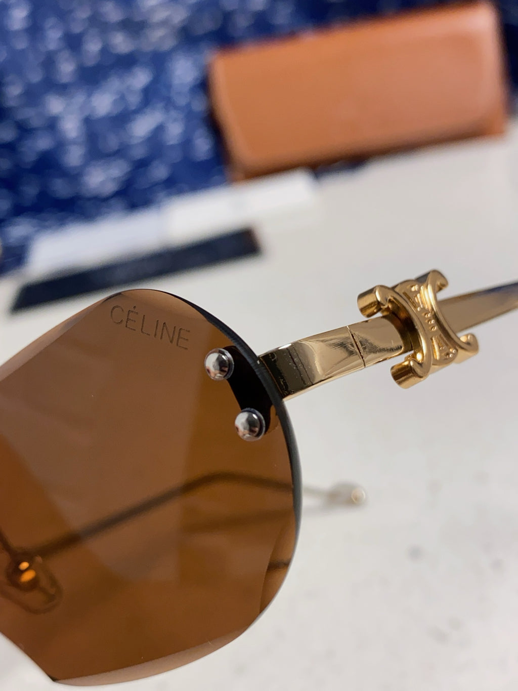 Celine Fashion Brown Lens Sunglasses for Men & Women - 398824 - detail image 7