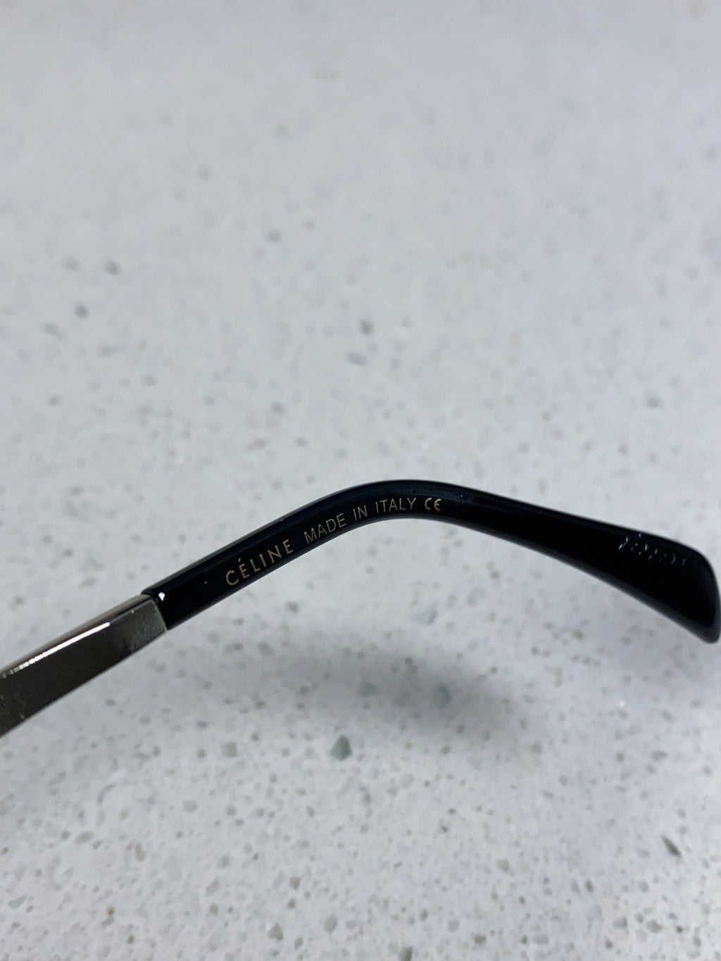 Celine Metal Round Blue Lens Sunglasses for Men & Women - detail image 8