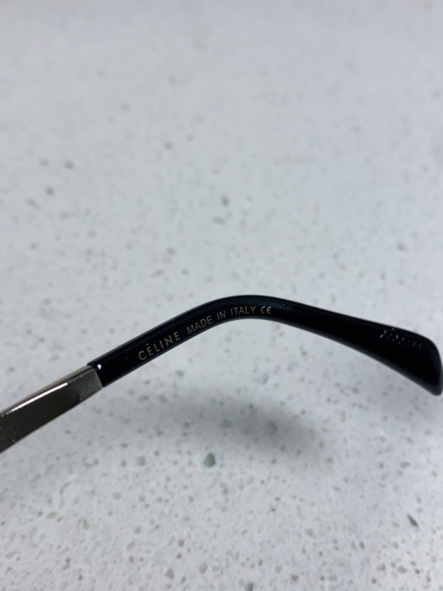 Celine Metal Round Blue Lens Sunglasses for Men & Women - detail image 8