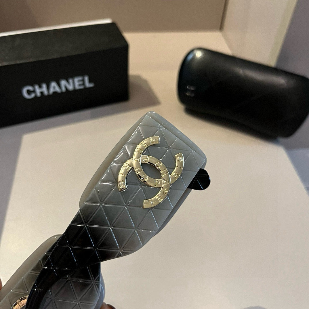 Chanel Fashion Gray Lens Sunglasses for Men & Women - 465091 - detail image 7
