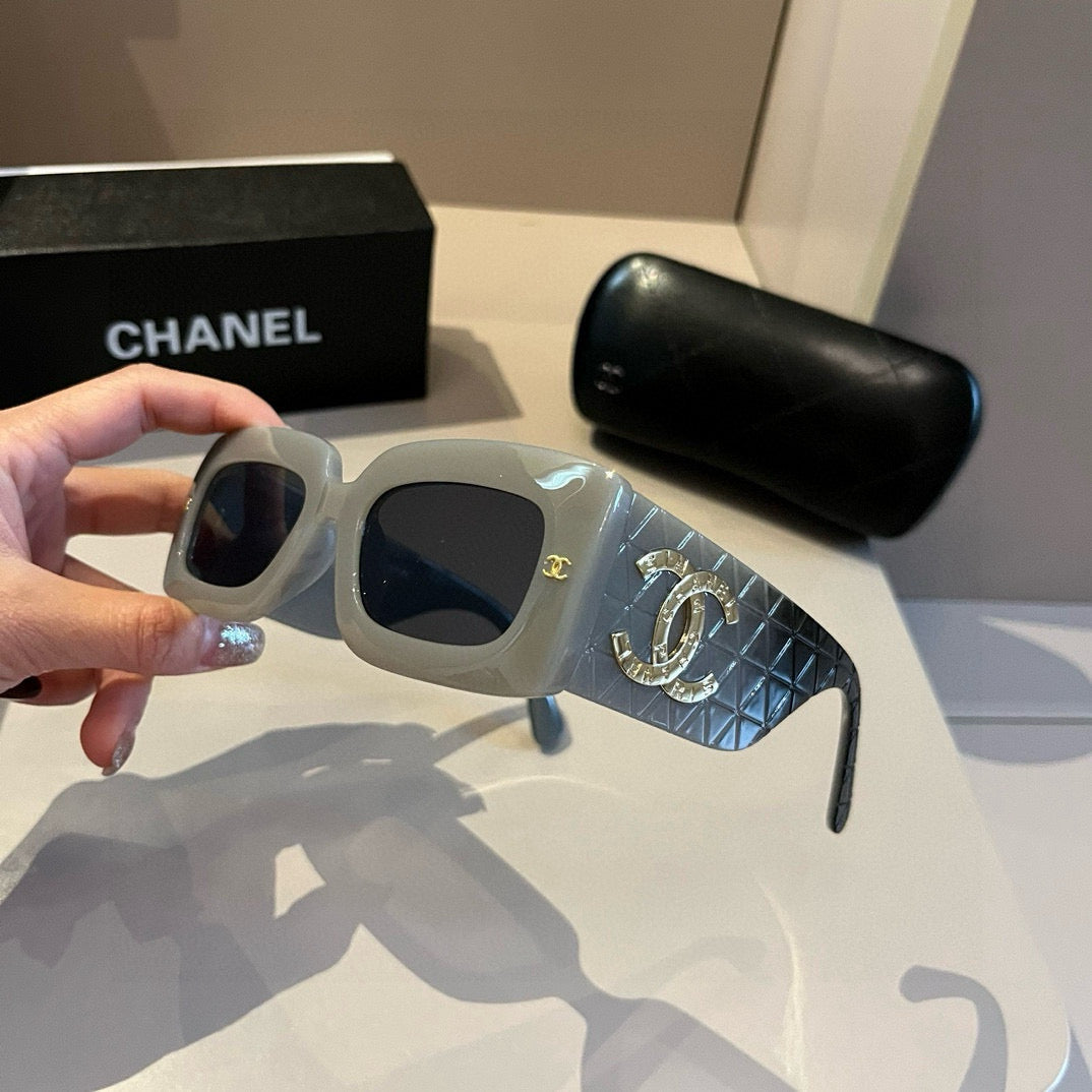 Chanel Fashion Gray Lens Sunglasses for Men & Women - 465091 - detail image 3
