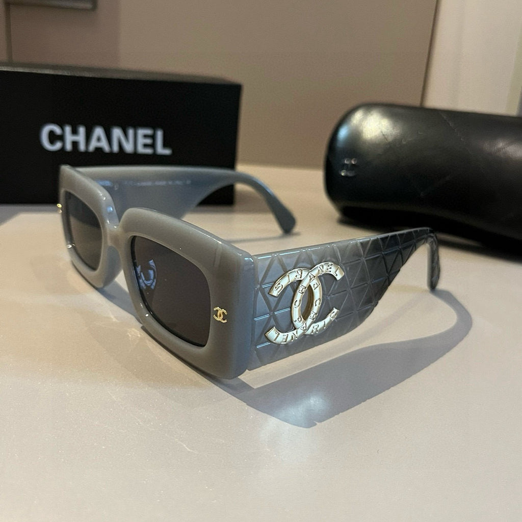 Chanel Fashion Gray Lens Sunglasses for Men & Women - 465091 - detail image 2