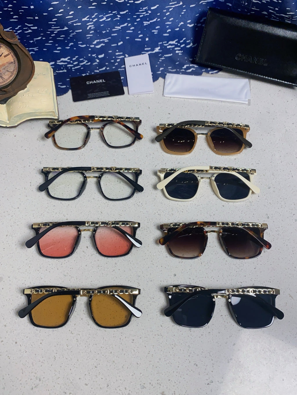 Chanel Fashion Gold Lens Sunglasses for Men & Women - 449084 - detail image 11