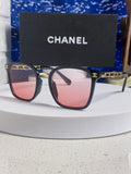 Chanel Fashion Pink Lens Sunglasses for Men & Women