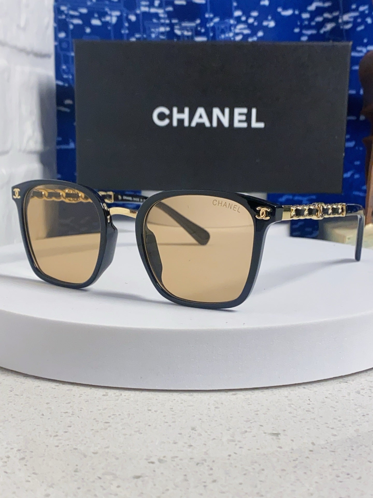 Chanel Fashion Gold Lens Sunglasses for Men & Women - 449084