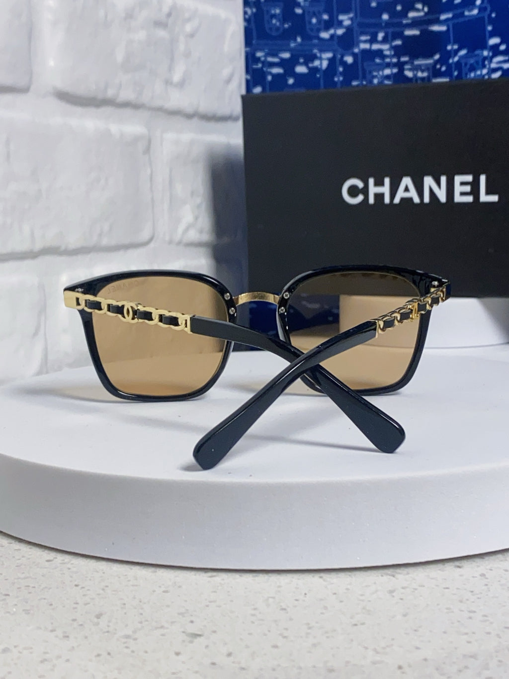 Chanel Fashion Gold Lens Sunglasses for Men & Women - 449084 - detail image 3