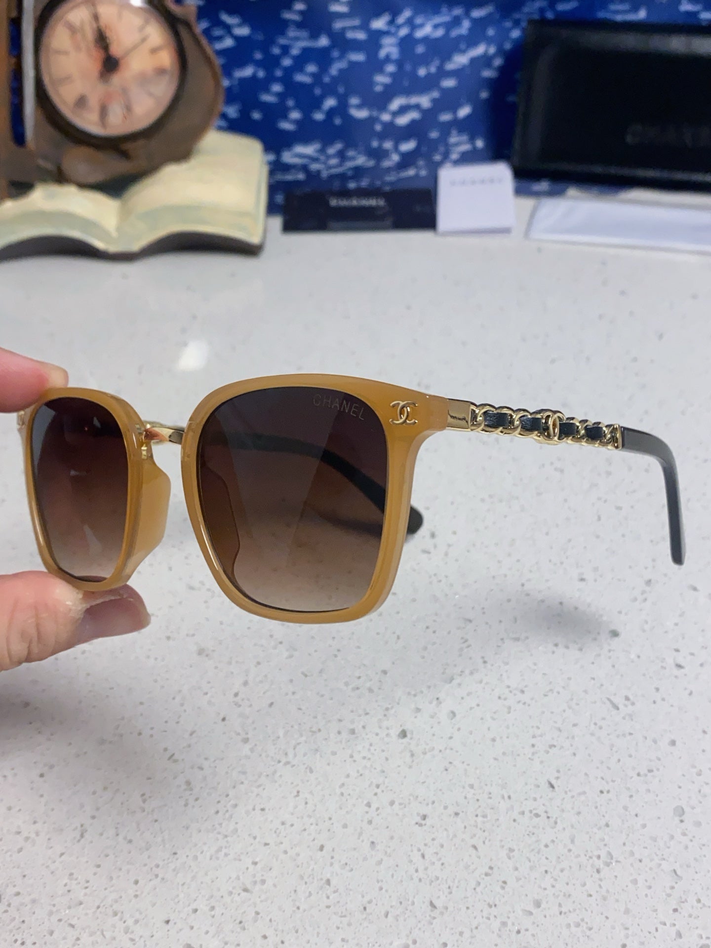 Chanel Fashion Brown Lens Sunglasses for Men & Women - 449085 - detail image 6