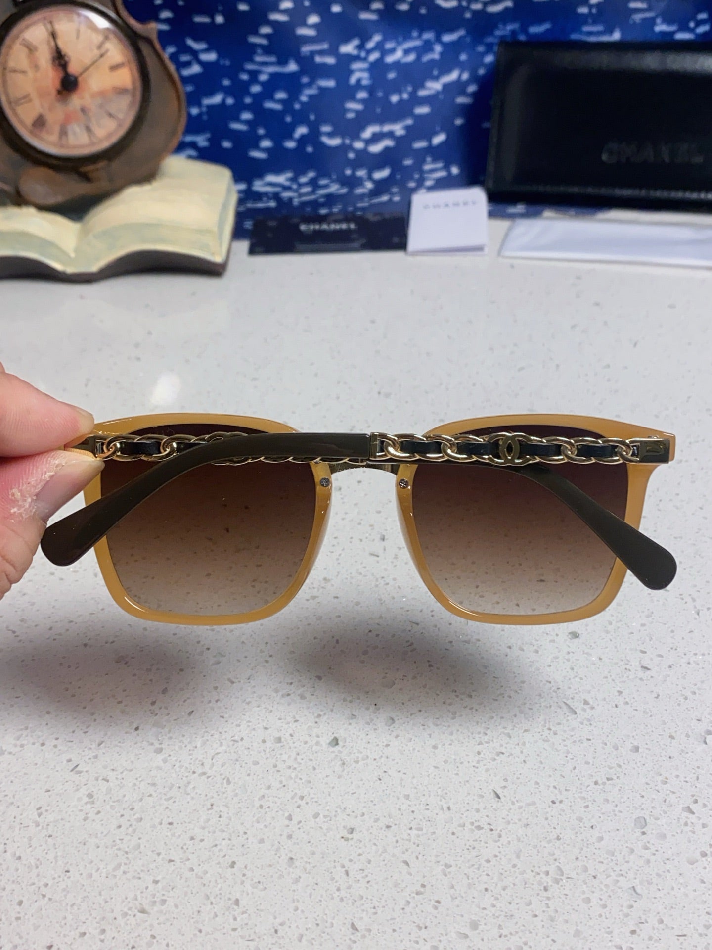 Chanel Fashion Brown Lens Sunglasses for Men & Women - 449085 - detail image 5