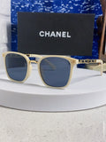 Chanel Fashion Blue Lens Sunglasses for Men & Women - 449086