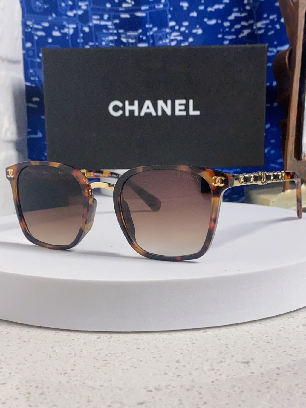 Chanel Fashion Red Lens Sunglasses for Men & Women - 448886