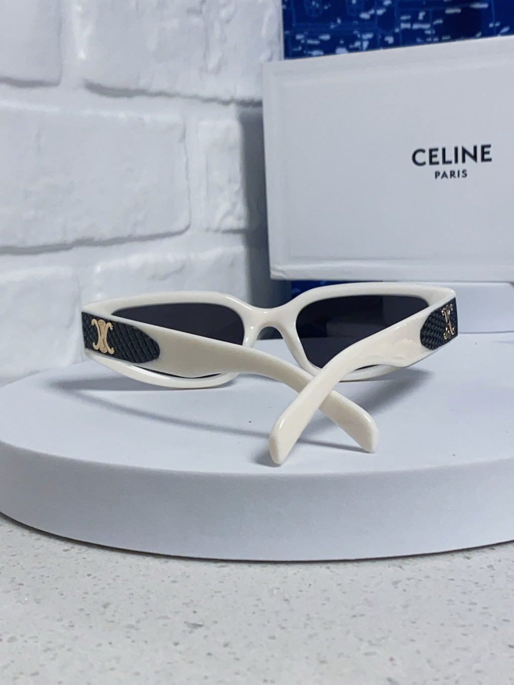 Celine Cat-Eye Gray Lens Sunglasses for Men & Women - 867147 - detail image 3