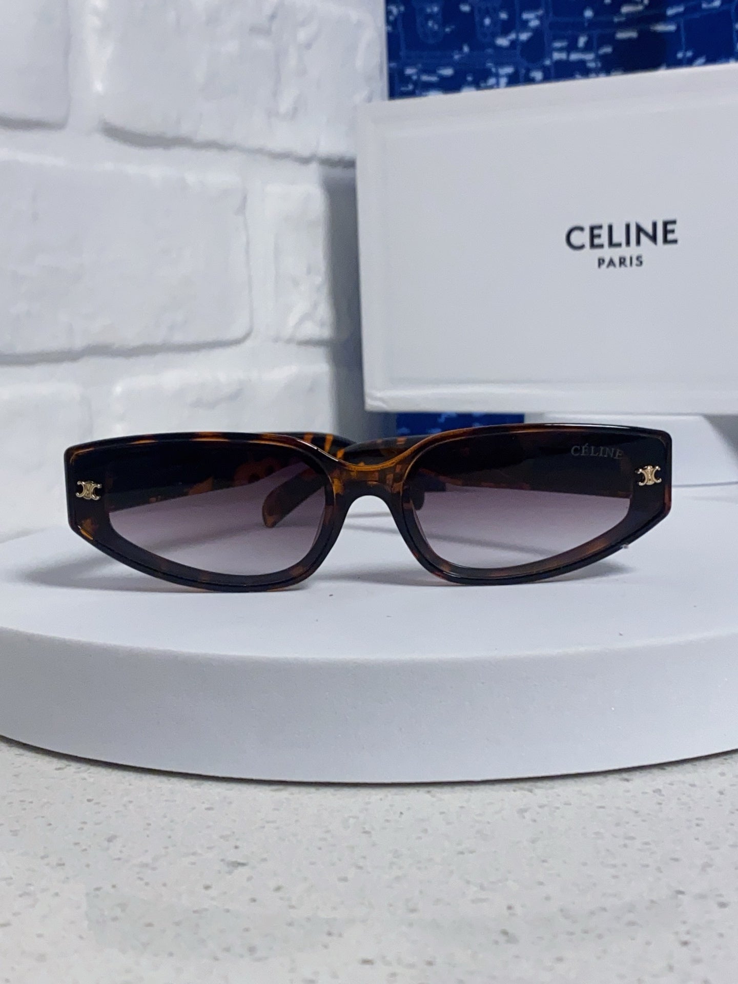 Celine Cat-Eye Gray Lens Sunglasses for Men & Women - 415616 - detail image 2