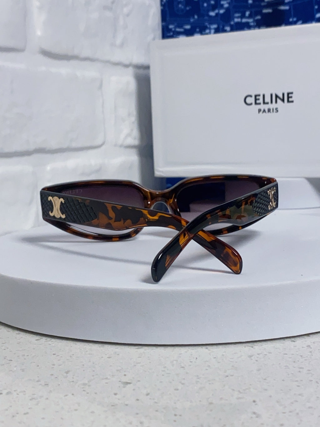 Celine Cat-Eye Gray Lens Sunglasses for Men & Women - 867148 - detail image 3