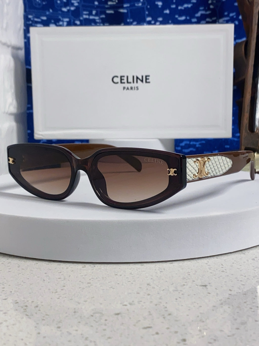 Celine Cat-Eye Red Lens Sunglasses for Men & Women - 867149