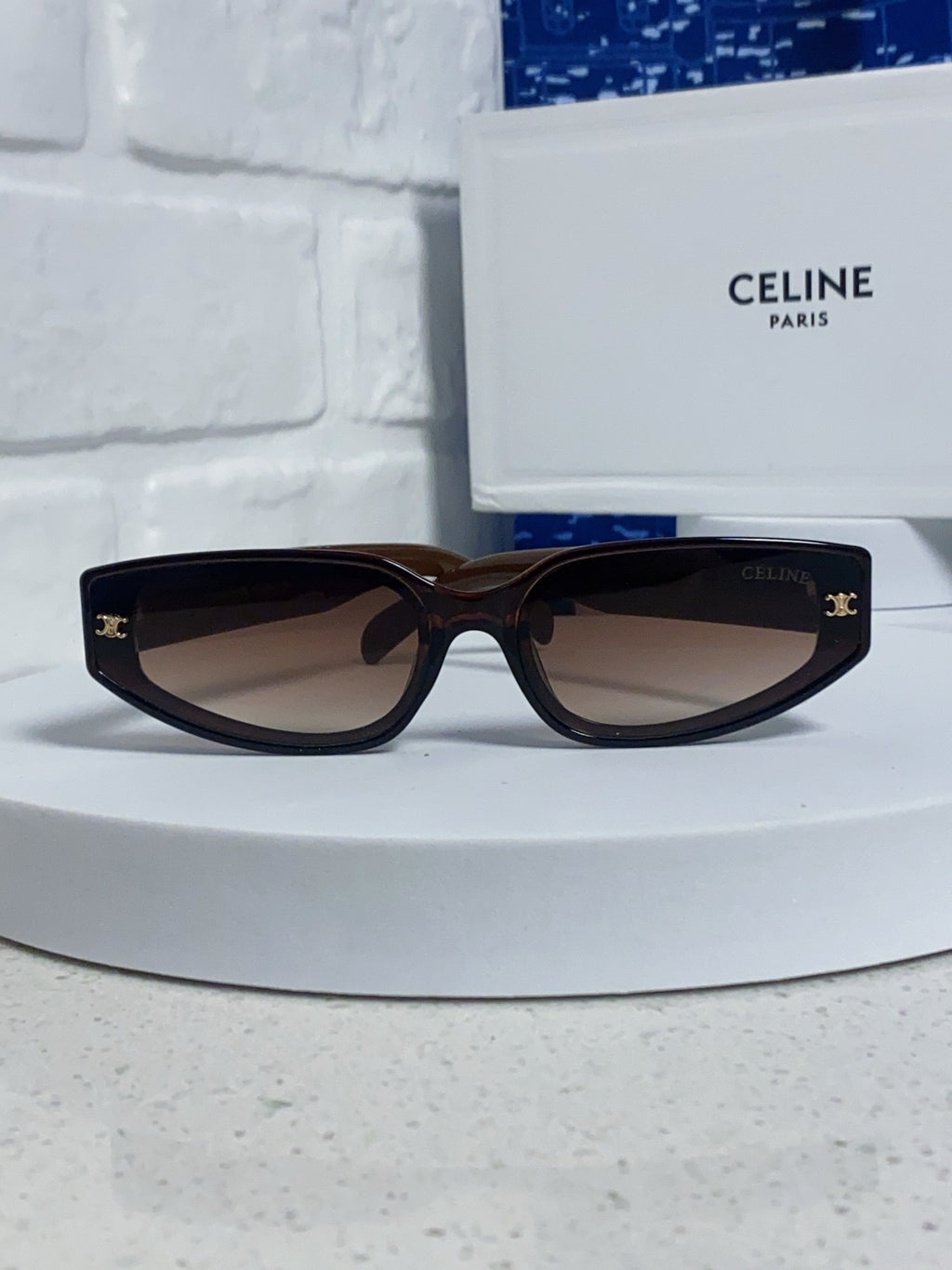 Celine Cat-Eye Red Lens Sunglasses for Men & Women - 415599 - detail image 2