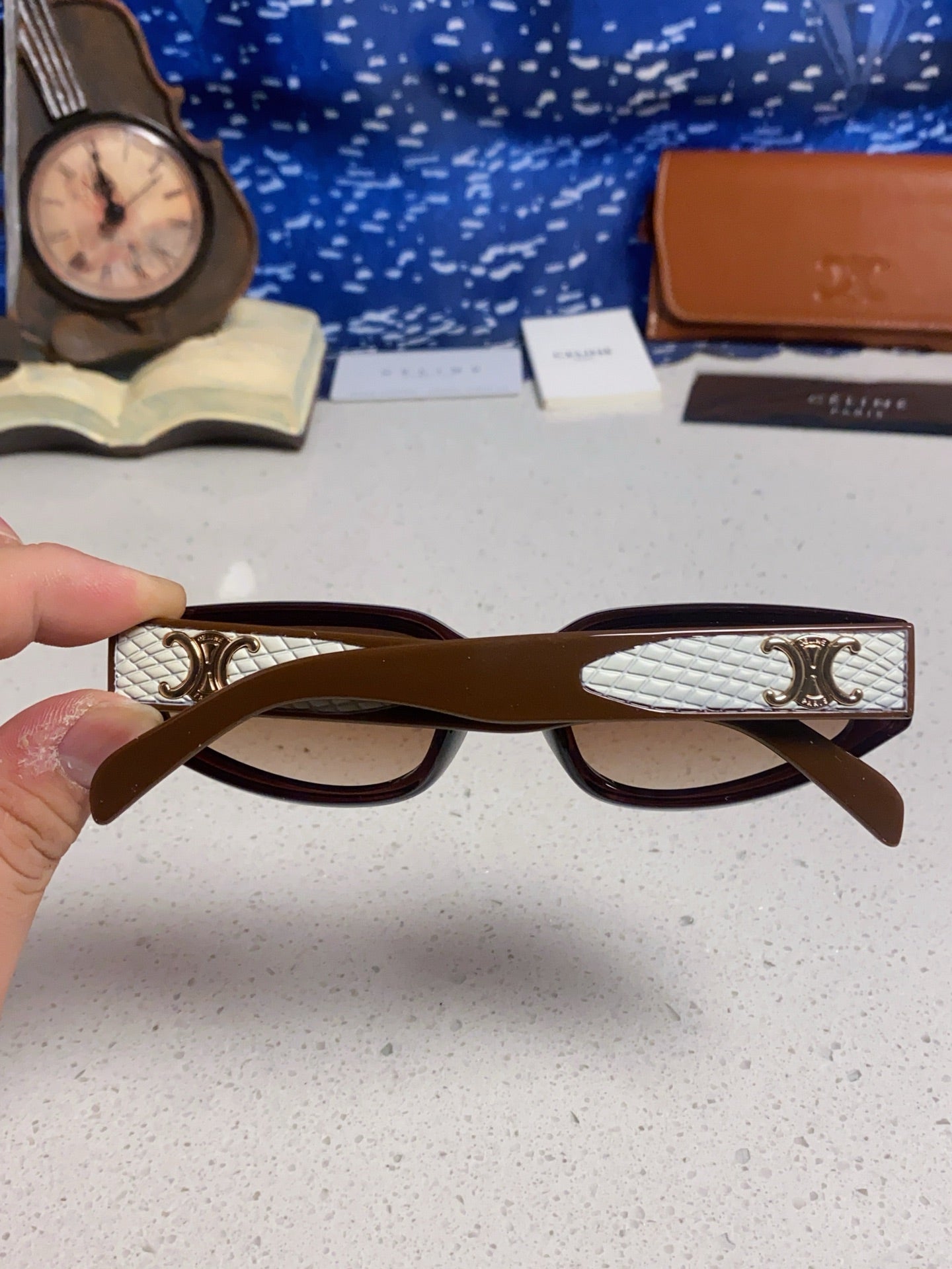 Celine Cat-Eye Red Lens Sunglasses for Men & Women - 867149 - detail image 5