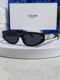 Celine Cat-Eye Silver Lens Sunglasses for Men & Women - 432029