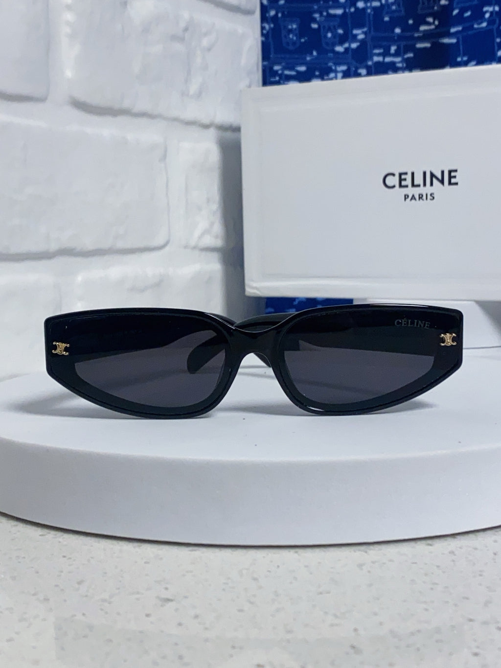 Celine Cat-Eye Silver Lens Sunglasses for Men & Women - 867150 - detail image 2