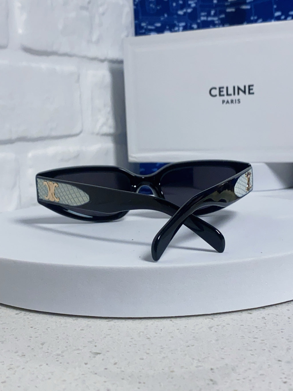Celine Cat-Eye Silver Lens Sunglasses for Men & Women - 415618 - detail image 3
