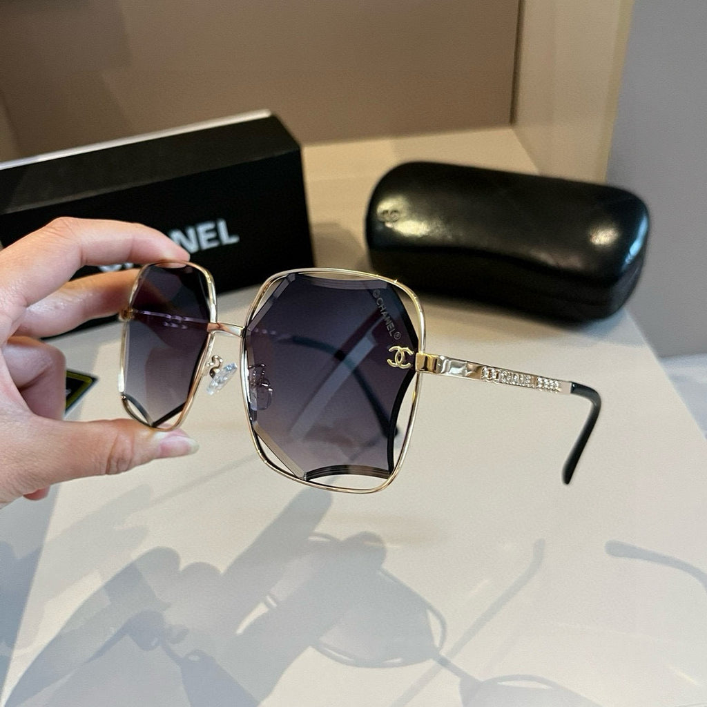 Chanel Square Silver Lens Sunglasses for Men & Women - 431553 - detail image 3