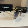 Chanel Square Silver Lens Sunglasses for Men & Women - 465092