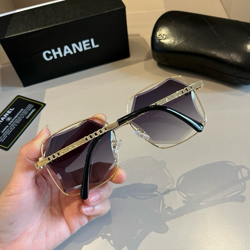 Chanel Square Silver Lens Sunglasses for Men & Women - 431553 - detail image 6