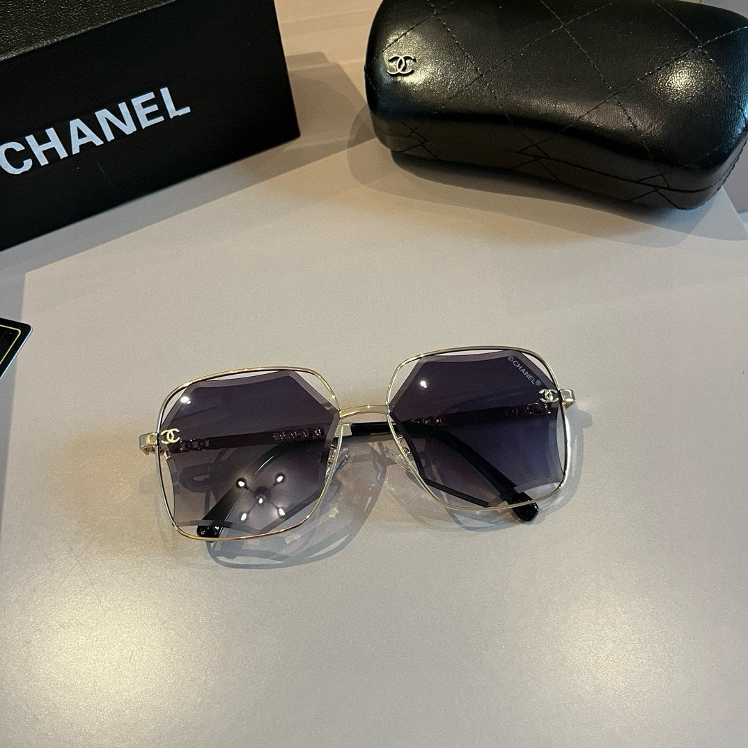 Chanel Square Silver Lens Sunglasses for Men & Women - 465092 - detail image 8