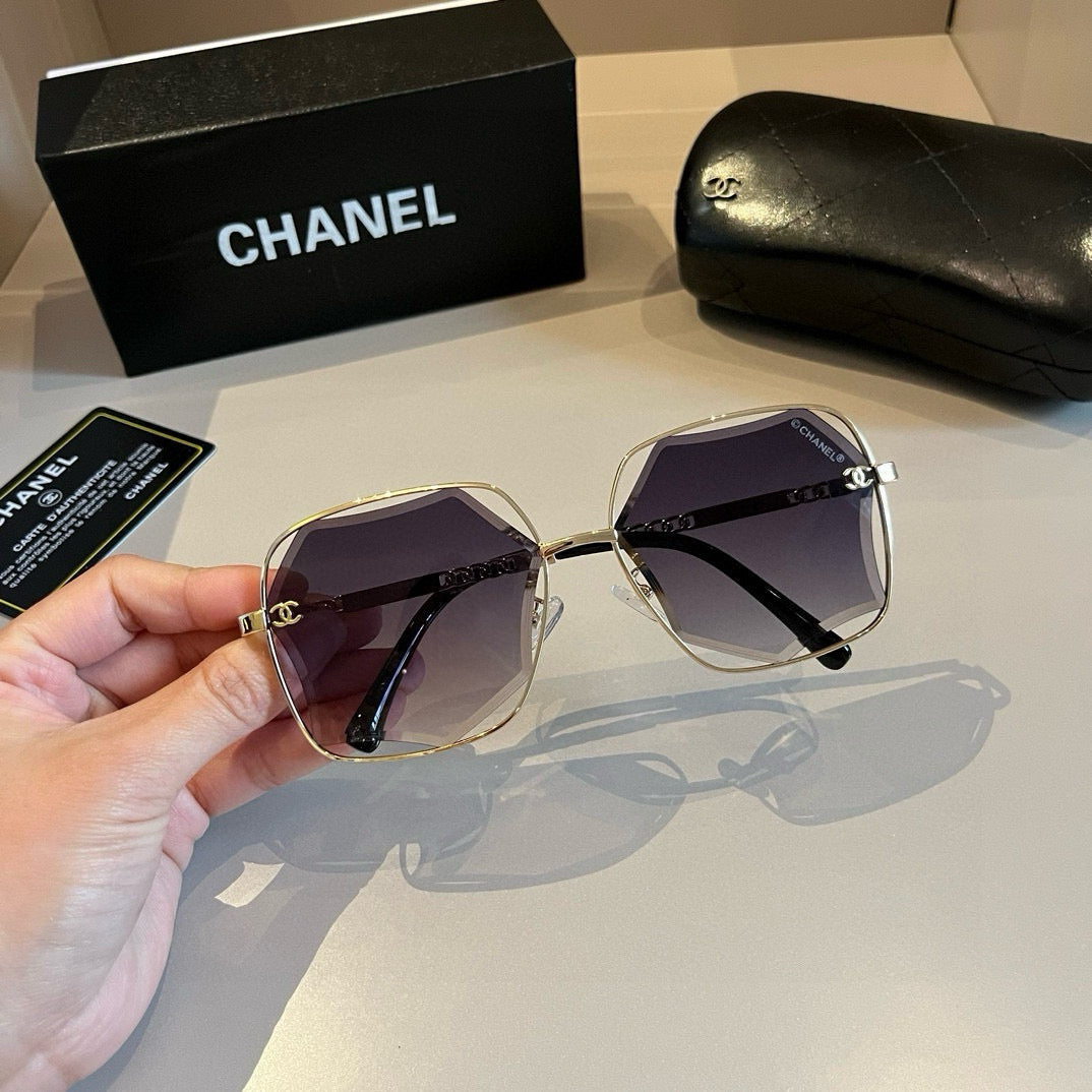 Chanel Square Silver Lens Sunglasses for Men & Women - 431553 - detail image 7