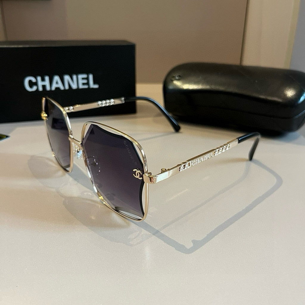 Chanel Square Silver Lens Sunglasses for Men & Women - 431553 - detail image 4