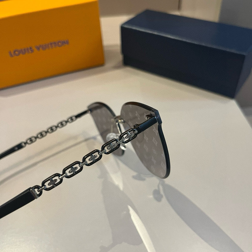 Louis Vuitton Fashion Gold Lens Sunglasses for Men & Women - 448553 - detail image 2