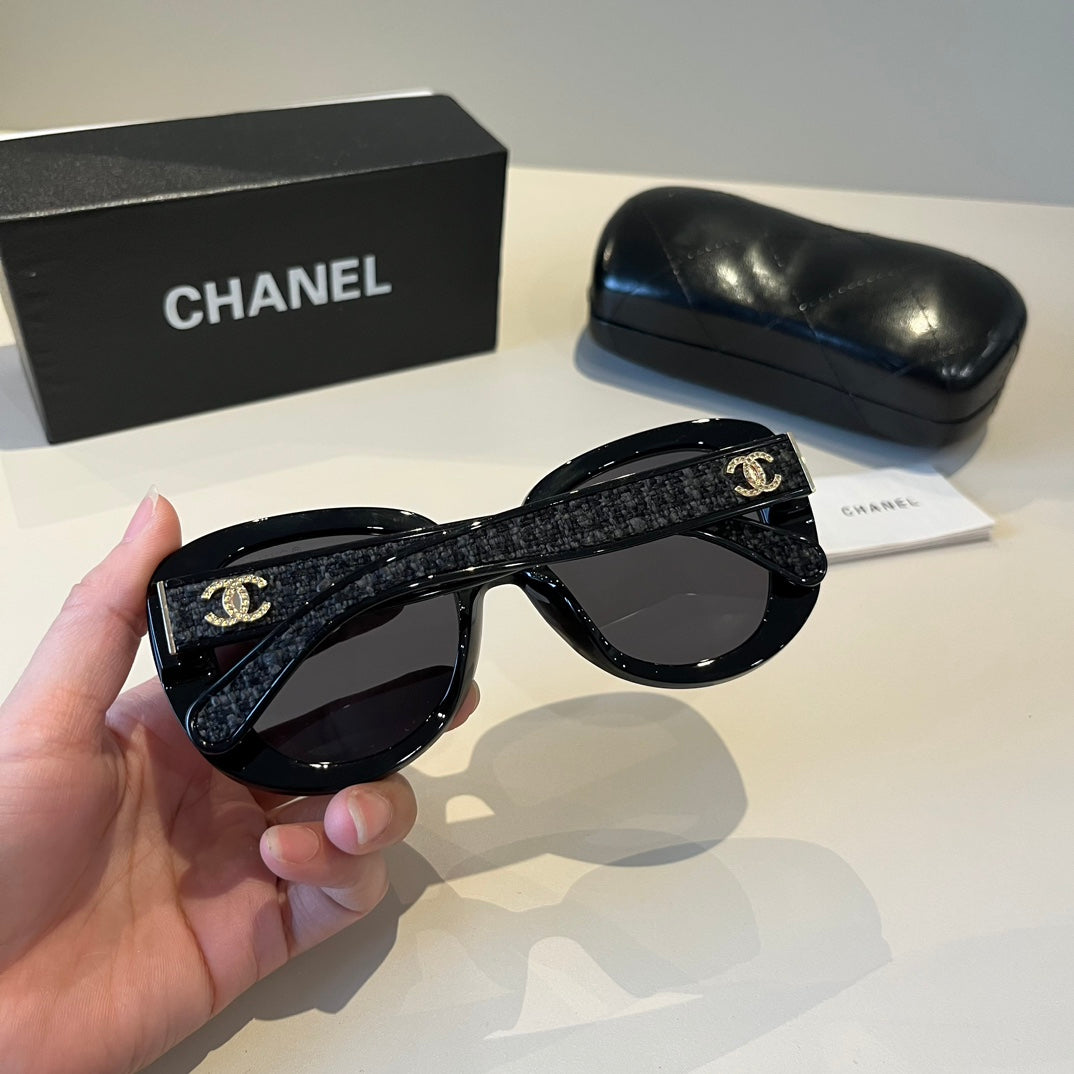 Chanel Fashion Black Lens Sunglasses for Men & Women - 449014 - detail image 6