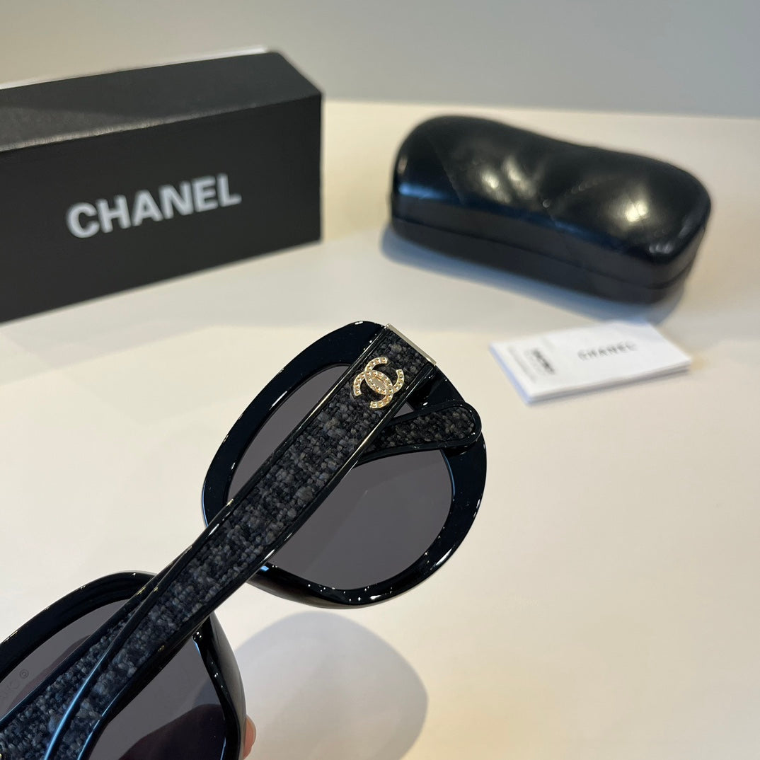 Chanel Fashion Black Lens Sunglasses for Men & Women - 449014 - detail image 5