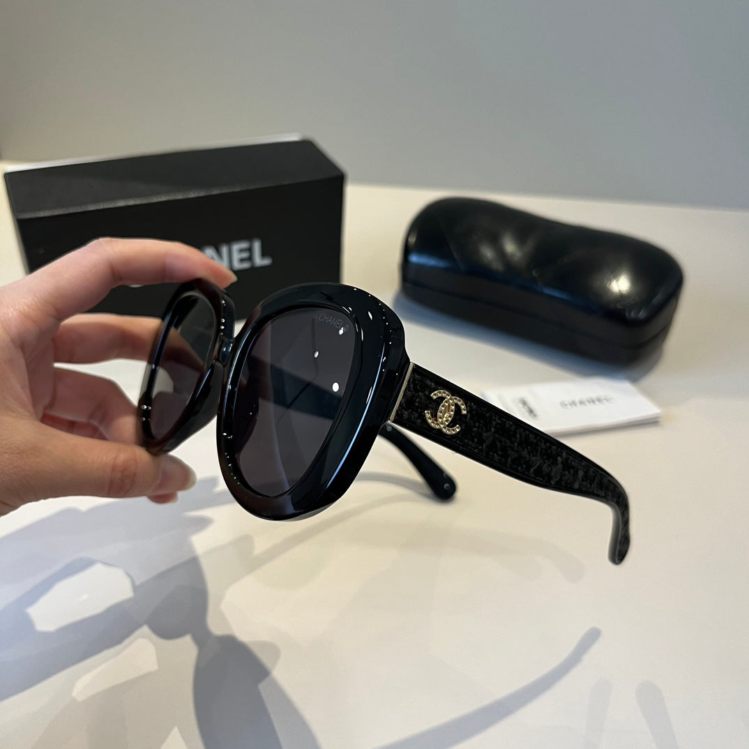 Chanel Fashion Black Lens Sunglasses for Men & Women - 449014 - detail image 9