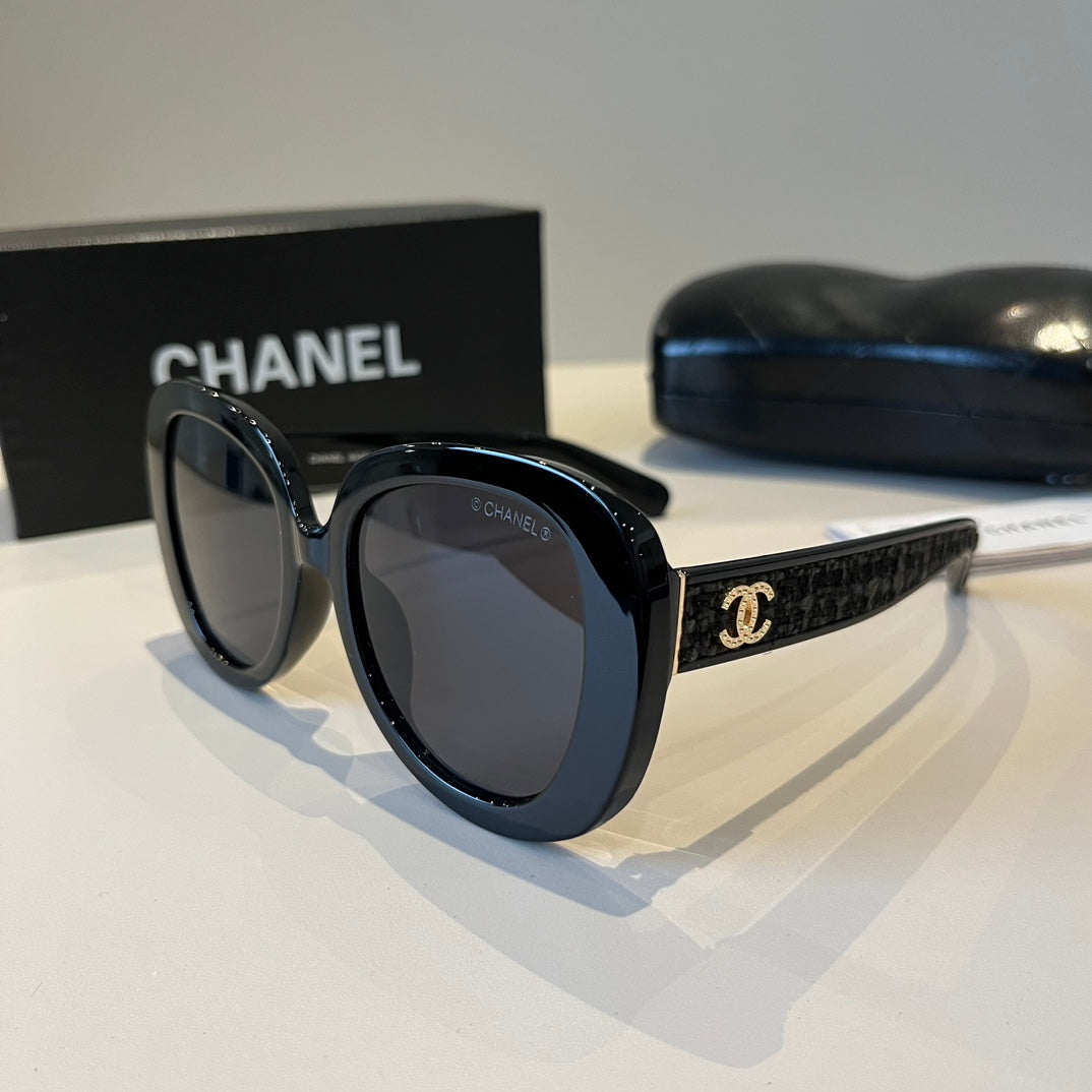 Chanel Fashion Black Lens Sunglasses for Men & Women - 449014 - detail image 3