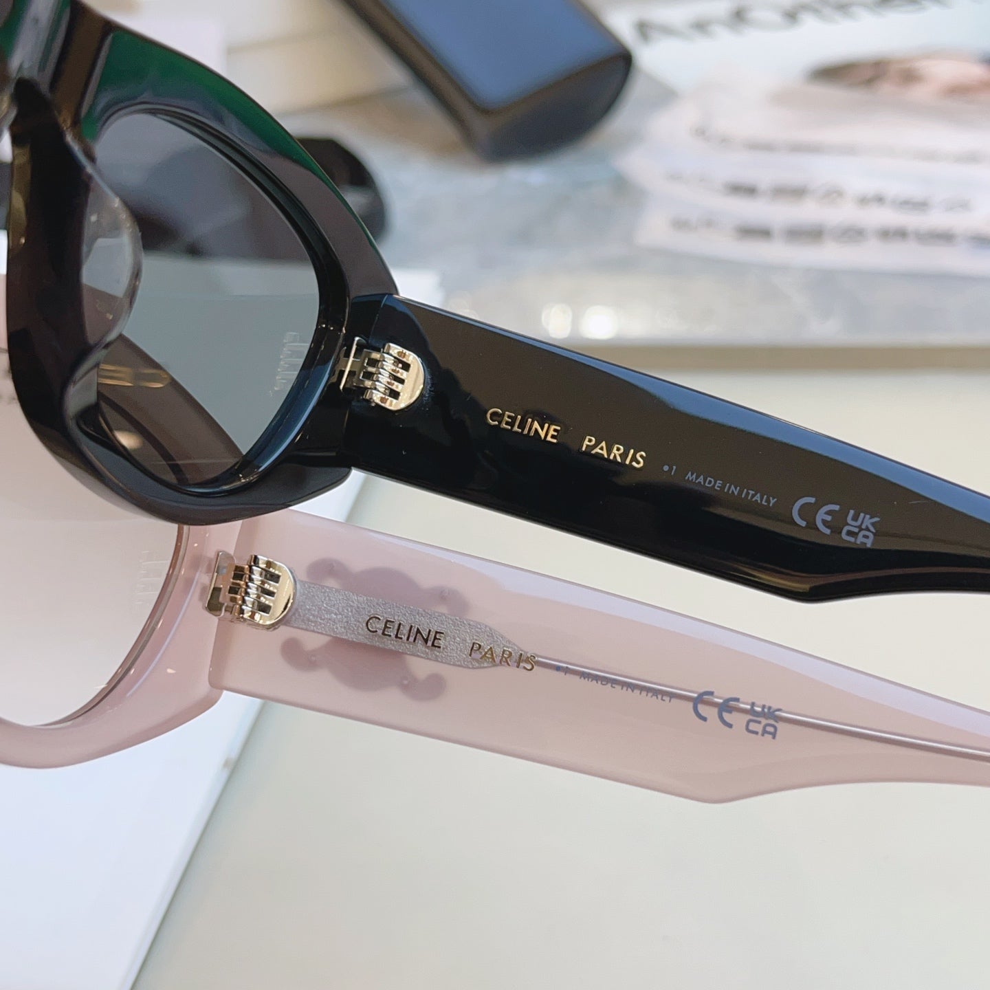 Celine CL40308U Fashion Brown Lens Sunglasses for Men & Women - detail image 3
