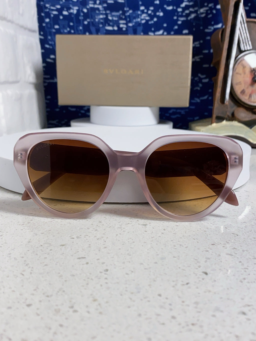 Bottega Veneta Metal Round Brown Lens Sunglasses for Men & Women - 487965 - detail image 8