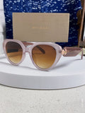Bottega Veneta Metal Round Brown Lens Sunglasses for Men & Women - 432901