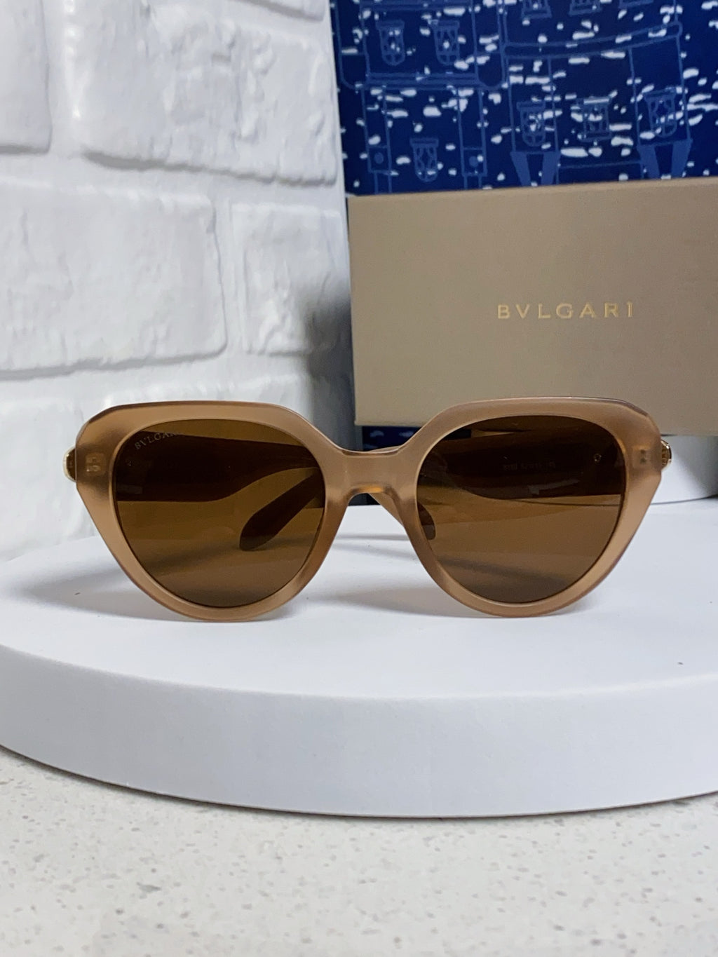 Bottega Veneta Metal Round Brown Lens Sunglasses for Men & Women - 487966 - detail image 2