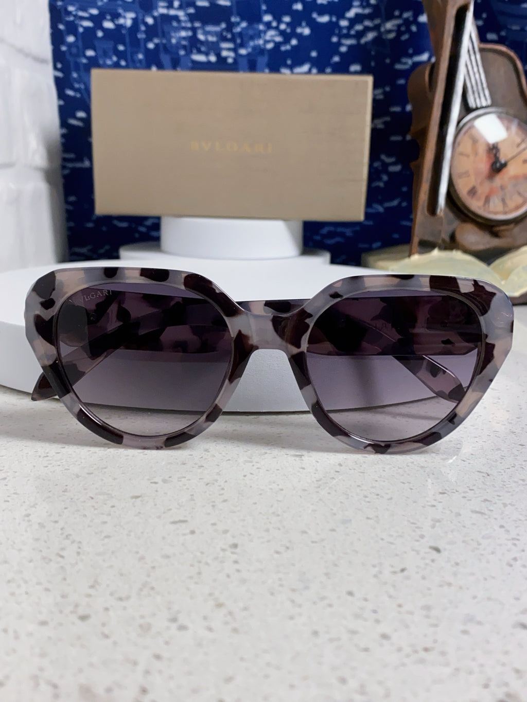 Bottega Veneta Metal Round Gray Lens Sunglasses for Men & Women - 487967 - detail image 9
