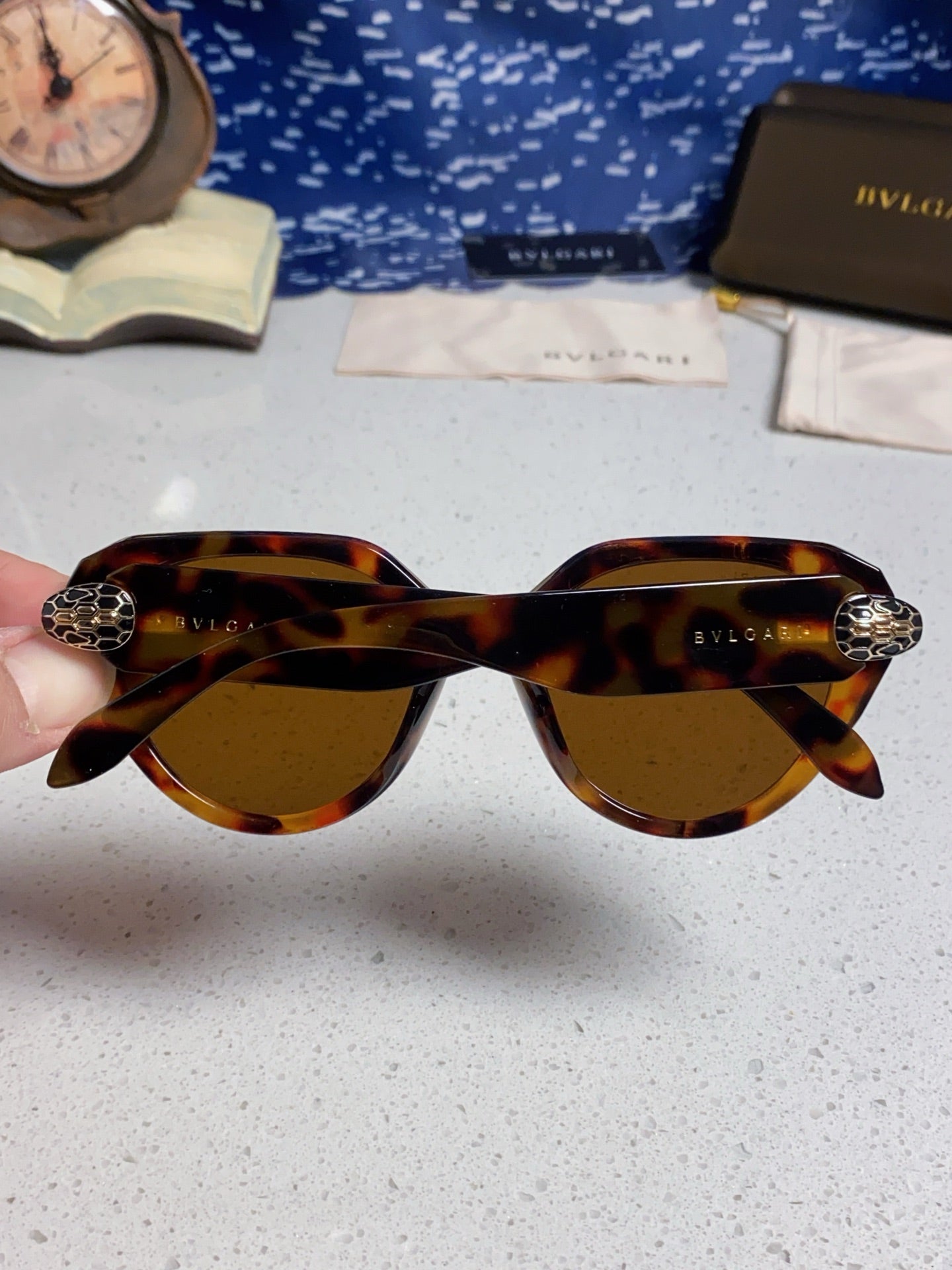 Bottega Veneta Metal Round Brown Lens Sunglasses for Men & Women - detail image 5