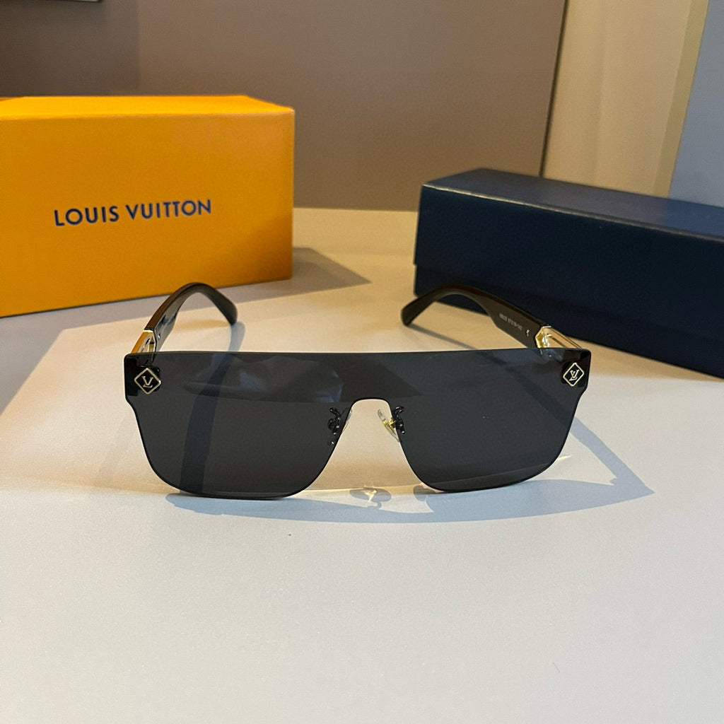 Louis Vuitton Metal Aviator Gold Lens Sunglasses for Men & Women - 431154 - detail image 2