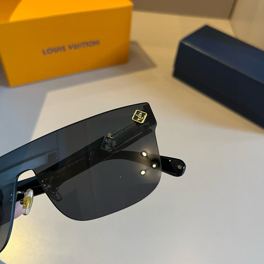 Louis Vuitton Metal Aviator Gold Lens Sunglasses for Men & Women - 431154 - detail image 5