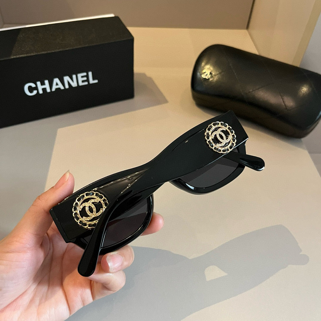 Chanel Fashion Gold Lens Sunglasses for Men & Women - 465096 - detail image 5