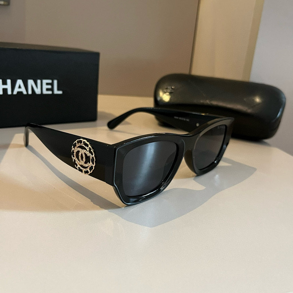 Chanel Fashion Gold Lens Sunglasses for Men & Women - 465096