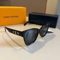 Louis Vuitton Metal Fashion Gold Lens Sunglasses for Men & Women