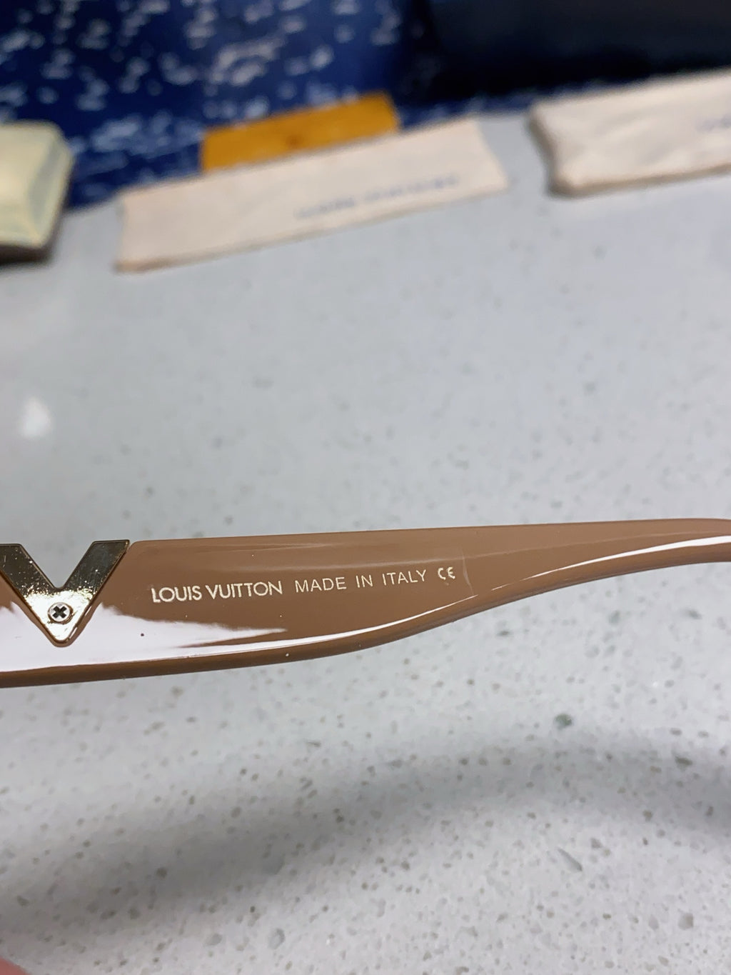 Louis Vuitton Fashion Brown Lens Sunglasses for Women - detail image 8