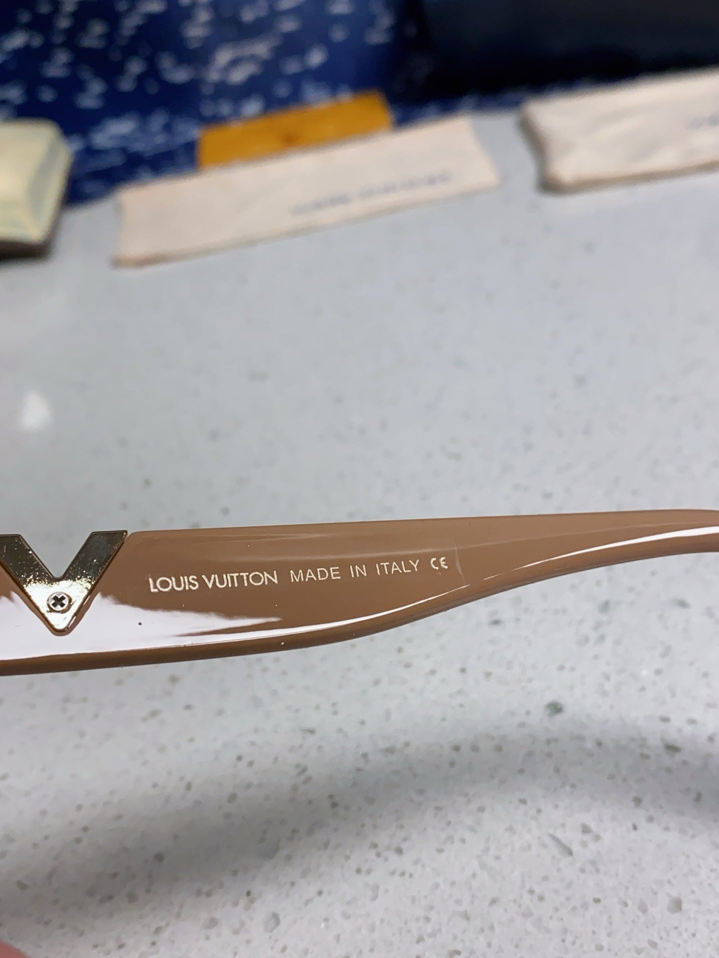 Louis Vuitton Fashion Brown Lens Sunglasses for Women - detail image 8