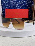 Cartier Fashion Brown Lens Sunglasses for Men - 432382