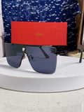 Cartier Fashion Blue Lens Sunglasses for Men
